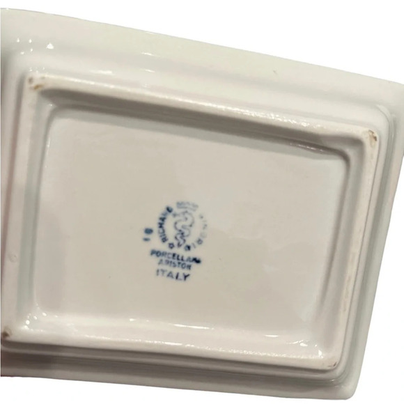 Vintage Zi Rosa Restaurant Trinket Dish Tip Tray Italy - Picture 6 of 6
